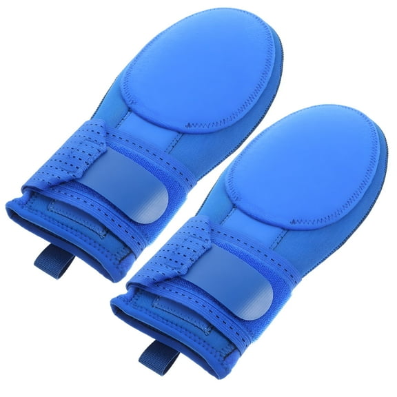 BESTSKY 1 Pair Sliding Mitt for Baseball and Softball, Dual Thumb Holes
