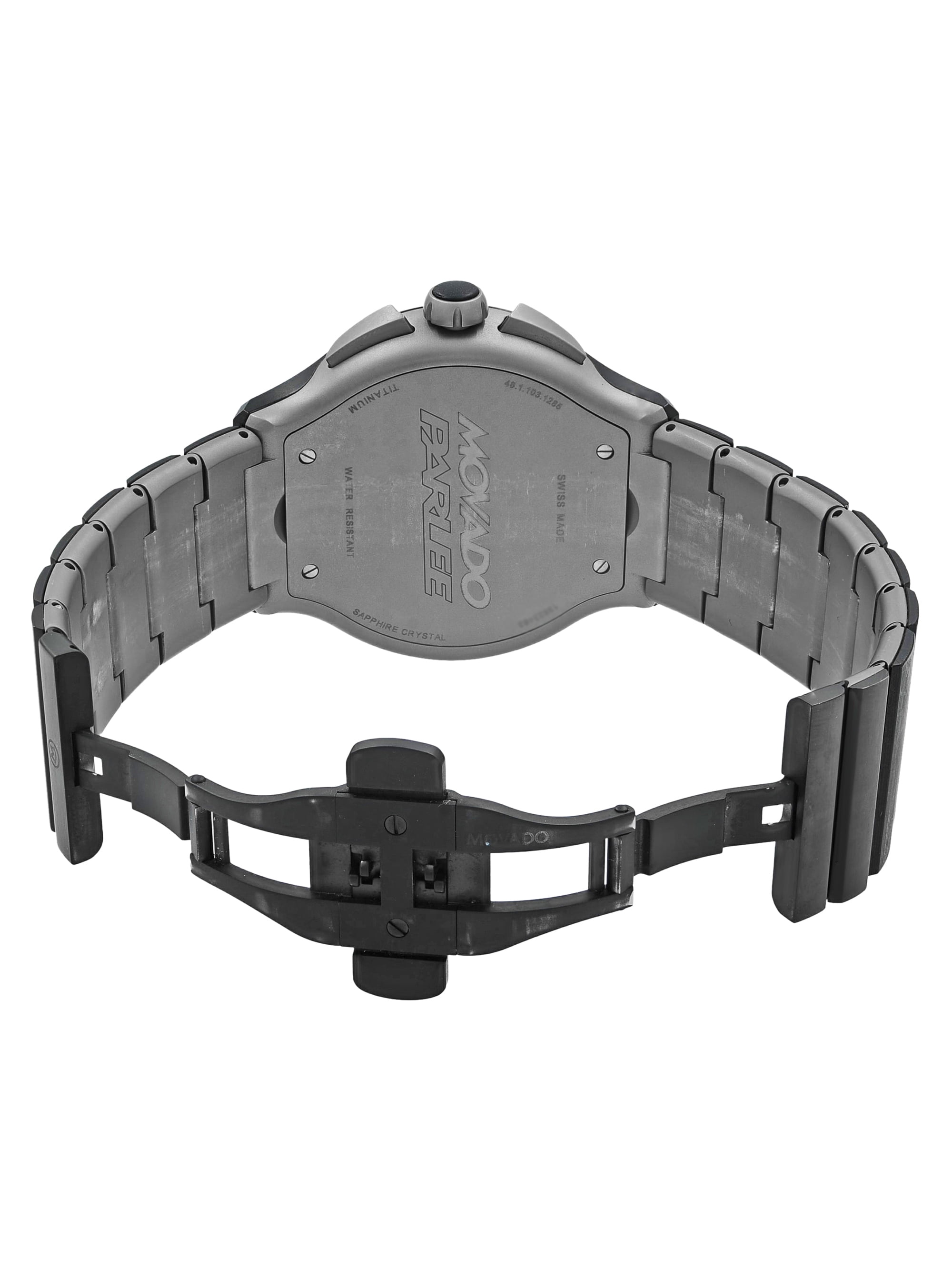 movado parlee titanium