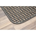 thumbnail image 2 of Garland Rugs Berber Coloriations 2 piece Kitchen Rug Set 24 inches x 40 inches Cinder Gray, 2 of 4