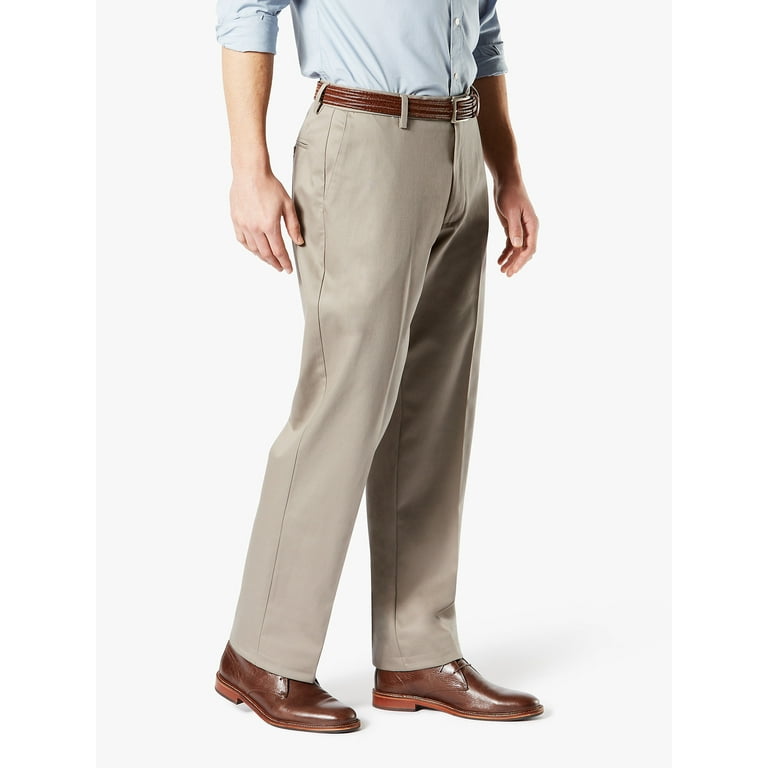 Dockers Men's Signature Classic Fit Creased Khaki - Walmart.com