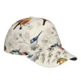 thumbnail image 3 of Daiia Little Birds print Baseball Cap Men Women Golf Dad Hat Adjustable Original Classic Low Profile Hat Unconstructed Plain Cap, 3 of 9