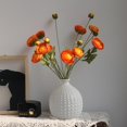 thumbnail image 3 of Florero de cerámica moderno, artesanías de plantas hidropónicas, florero secas para arreglos florales, para jardín, oficina, , blanco perfecl Maceta de cerámica, 3 of 8