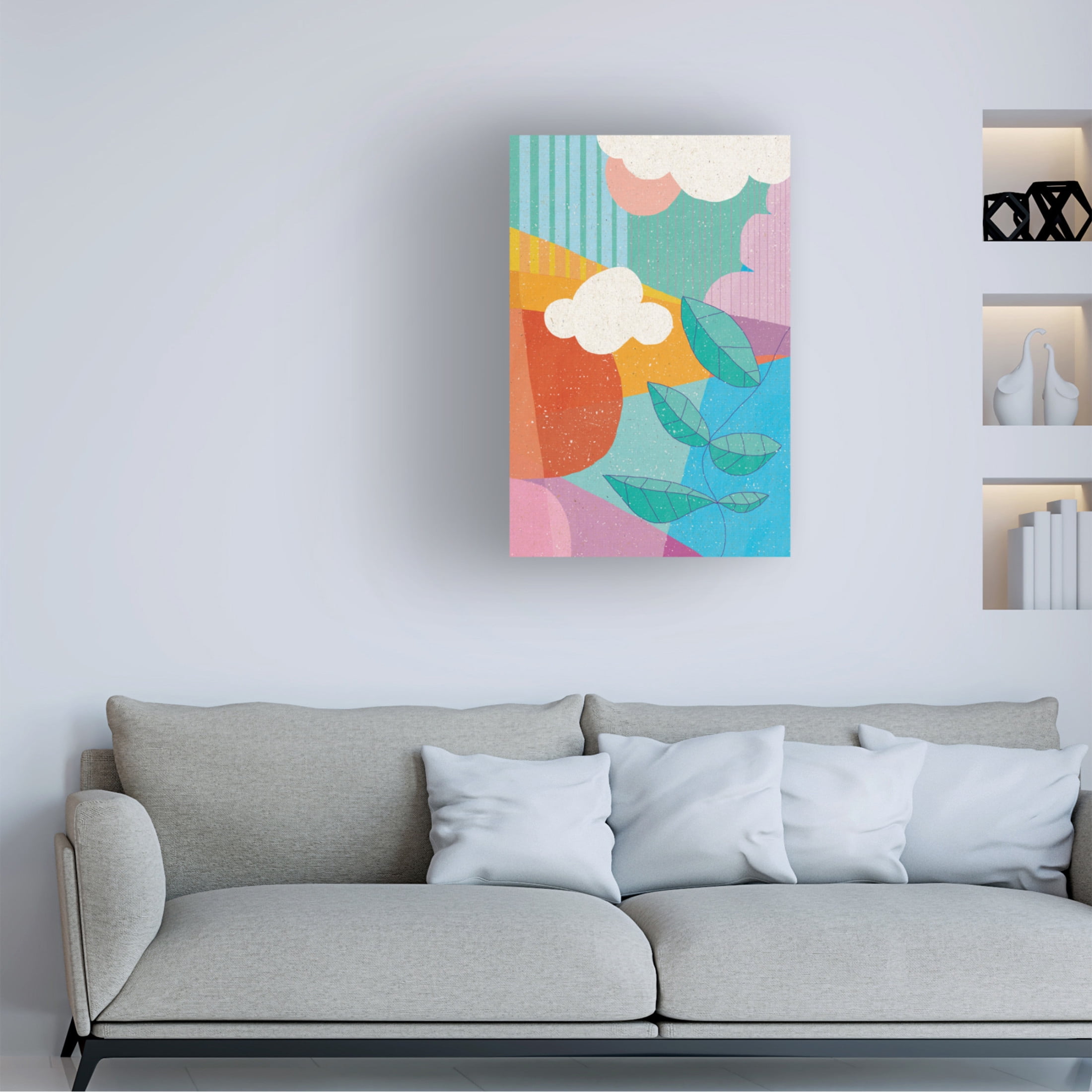 Trademark Fine Art Aylin Demir Full Moon Canvas Wall Art