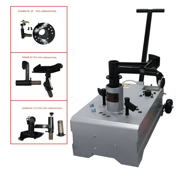 R16 R17.9-19.5 R22.5 Electric Truck Tire Changer Machine Portable 110V