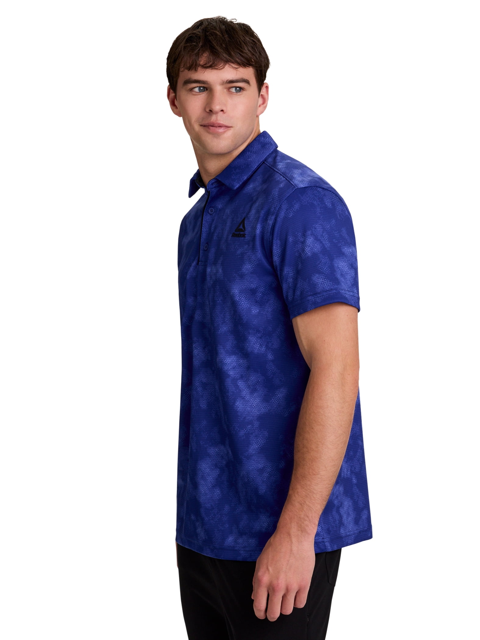 Reebok Men's and Big Men's Performance Polo Shirt, Sizes XS-5XL