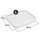 thumbnail image 3 of Estuche de almacenamiento B'More Brands, transparente, rígido, con cierre, paquete de 6, 3 of 5