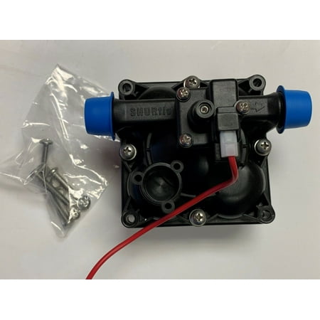 94-910-00 Shurflo Pump Head With Switch For Series 505X 1/2 Male Pipe