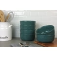 thumbnail image 3 of 10 Strawberry Street Double Line 6.25"/24 oz Round Cereal Bowl, Set of 6, Emerald Green, 3 of 5