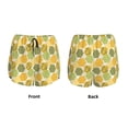 thumbnail image 5 of Picia Bee honey Pattern Women's 2 in 1 Athletic Running Shorts High Waisted Workout Casual Gym Sweat Shorts with Comfy Liner Zipper Pockets-Medium, 5 of 9