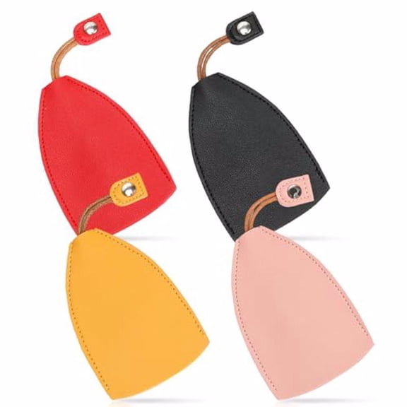 Bewildely Las carteras dominantes del cuero de la PU ligeras y portátiles del PVC para en marcha creativas superiores sacan la manga dominante Almacenamiento y organización del hogar