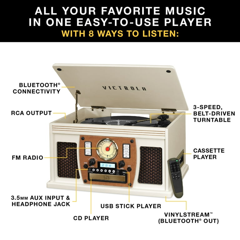 和*田様 Victor ミニコンポ Bluetooth Amazon.com: Victor VSRP-800 Metro Portable Suitcase Turntable