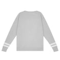 thumbnail image 4 of Jsaierl Womens Color Block Sweaters Ski Print Fall Warm Pullover Sweaters Trendy Long Sleeve Knit Tops Round Neck Versatile Going out Pullover, 4 of 6