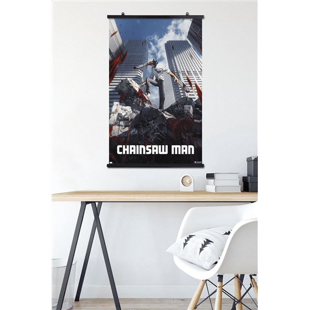 ハンス・ネレマン  ポスター Chainsaw Man - Key Art Wall Poster, 22.375
