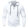thumbnail image 2 of Xihbxyly Mens Pullover Hoodies Men's Novelty Pullover Hoodies Long Sleeve Drawstring Casual Hooded Sweatshirts with Pockets Big and Tall Hoodie Sweatshirt, 2 of 4