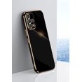 thumbnail image 2 of Compatible with Galaxy A51 4G Case Cover Cute Full Camera Lens Protection &Luxury Electroplate Plated Shockproof Edge Bumper Soft TPU Protective Phone Cases for Samsung Galaxy A51 4G-Black, 2 of 15