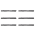 thumbnail image 2 of 6 x Fabric Marker Pens Permanent Colors for DIY Textile Clothes T-Shirt Shoes Black, 2 of 7