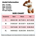 Bfantian Swimsuit Girls Women's High Waist Bikini Set V Neck Two Piece