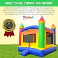thumbnail image 3 of Pogo Crossover Inflatable Bounce House Jumper Outdoor Bouncy Castle 2-Pack, 3 of 8