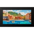 thumbnail image 2 of Galasso, Adriano 14x9 Black Modern Framed Museum Art Print Titled - Vernazza nel sole, 2 of 5