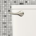 thumbnail image 6 of Front Mount Toilet Tank Lever Handle with Adjustable Bendable Arm, Satin Nickel, 6 of 10