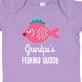thumbnail image 4 of Inktastic Grandpa Fishing Buddy Girls Fish Girls Baby Bodysuit, 4 of 5