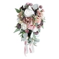 thumbnail image 2 of Ramo de Novia Artificial con Cascada, Ramo de Novia Decorativo con Forma de para Fiestas, Festivales Y Aniversarios., 2 of 9