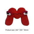 thumbnail image 2 of Alfabeto Lore Plushies Party Favor Letra inglesa Peluche Muñeco de peluche Juguete para niños (M), 2 of 8