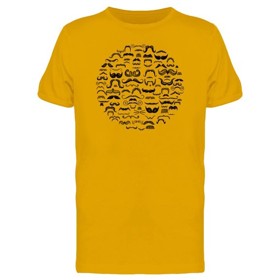 Collection Of Mustaches Tee Men's -Image by Shutterstock