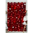 thumbnail image 1 of EREHome Valentines Sparkling Blackout Window Curtain Drapery Panels 52x84 Inch One Piece, 1 of 1