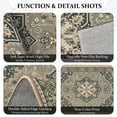 thumbnail image 5 of TECHVIDA Kitchen Rugs 4 Piece Set,Non Slip Machine Washable Kitchen Mats,Boho Vintage Abstract Kitchen Carpet for Farmhouse Living Room Hallway, 5 of 8