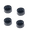 Black with White, variant on LOOKSEVEN Guitar Speed Dial Knobs 24 Fine Spline Control Knobs For Gibson Les Paul-Gold with White