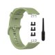 thumbnail image 1 of Correa de reloj inteligente de silicona para HUAWEI WATCH FIT (TIA-B09) con hebilla de repuesto verde matcha, 1 of 5