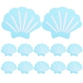 thumbnail image 1 of 12 pegatinas antideslizantes para bañera con forma de concha, autoadhesivas, para ducha., 1 of 5
