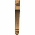 thumbnail image 2 of Ekena Millwork 6"W x 48"D x 48"H Imperial Craftsman Rough Sawn Bracket, Western Red Cedar, 2 of 13