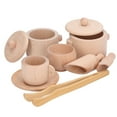 thumbnail image 4 of Juguetes De Cucharas De Madera, Juguetes Para Juego De Imitación Juguetes De Cubo Sensorial De Aprendizaje De Motor Fino Desarrollo De Habilidades Motoras Para Jugar En El ANGGREK Otros, 4 of 8