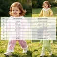 thumbnail image 3 of Tigivemen Plaid Long Sleeve Set Baby Girl Clothes Fall Outfit for Toddlers Soft Comfy Button Down Shirts with Elastic Waist Pants Yellow Size 5-6 Years, 3 of 6