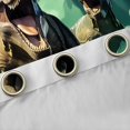 thumbnail image 4 of jejeloiu Wild Dino Animals Black Out Curtains,Tropical Boysnical Tree Curtains Pack of 2 (42x63 Each),Green Plam Leaves Bedroom Curtains For Teens,Super Cozy Room Decor, 4 of 6