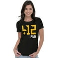 thumbnail image 3 of 412 Pittsburgh Pennsylvania Area Code Womens Slim Fit Graphic Tee Brisco Brands S, 3 of 5