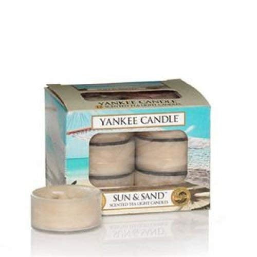 Yankee Candle EARLY SUNRISE Box of 12 Scented Tealights Tea Light Blue Fresh 