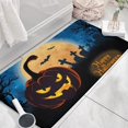 thumbnail image 3 of Halloween Ghost Door Mat,Durable Absorbent Mat 17x31.5 Inch Ghost Boo Spooky Floor Mats for Room Winter Laundry, 3 of 4