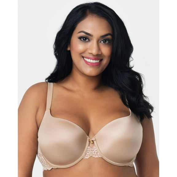 Lace Shine T-Shirt Bra - Champagne Nude - Final Sale!
