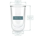 thumbnail image 3 of Teabloom TULIP TEA AU LAIT INSULATED TASTING GLASSES-Set of 4, 3 of 5