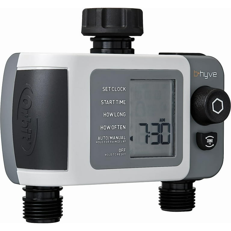 B-HYVE XD BLUETOOTH 4 OUTLET HOSE FAUCET TIMER for