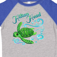thumbnail image 4 of Inktastic Hilton Head Cute Sea Turtle with Waves and Bubbles Boys or Girls Toddler T-Shirt, 4 of 5