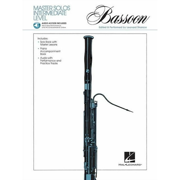 Master Solos Intermediate Level - Bassoon Book/Online Audio, (Paperback)