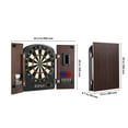 thumbnail image 6 of KFFKFF Dartboard with Cabinet Kit, Play-Set Bundle Dartboard Cabinet Kit, Concealed Cabinet Offers Digital Scorekeeping, Simple Installation, Comes with All Required Accessories, 6 of 9