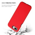 thumbnail image 6 of Cadorabo Case for Apple iPhone 6 PLUS / 6S PLUS / 7 PLUS / 7S PLUS / 8 PLUS in CARNATION RED - Outdoor Hybrid Cover Extra Grip, 6 of 8
