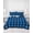 Blue Black, variant on Quilts King Size, Black Blue Plaid Soft Comforter Bedding Set for Bed, Country Buffalo Checked Gingham Lightweight Quilted Bedspread with Pillow Cover(2 Pieces) for All Season, 96x106 Inch