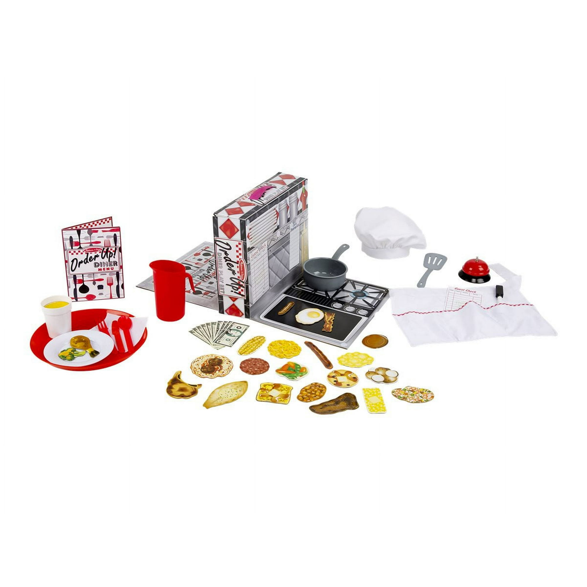 Melissa Doug Order Up Diner Play Set Walmart