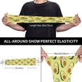 thumbnail image 5 of Uemuo Flowers Avocado Printed Arm Sleeves, Cooling UV Sun Protection Sports Compression for Men/Women, 5 of 8